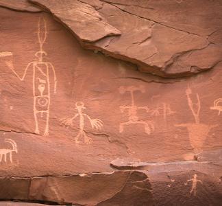 Rock art in Bears Ears National Monument, Utah