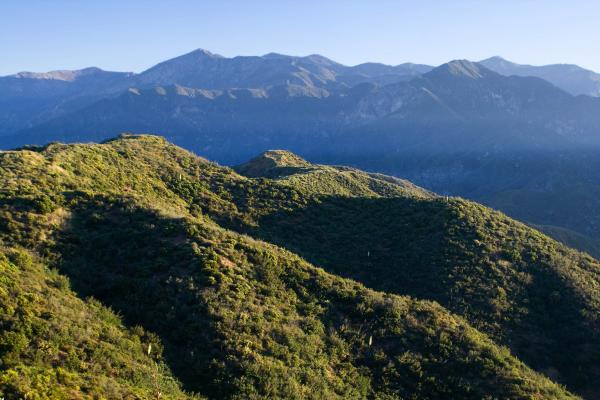 San Gabriel Mountains, California.