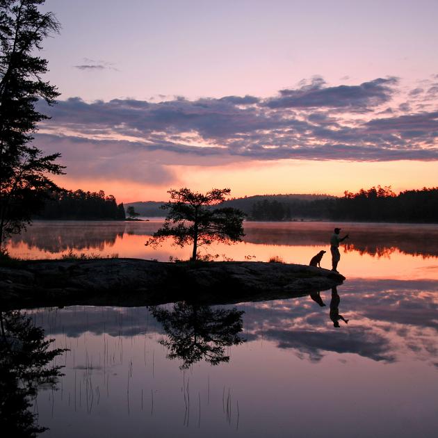 Boundary Waters Canoe Area Wilderness, Minnesota.