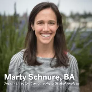 Marty Schnure, B.A., Deputy Director, Cartography & Spatial Analysis